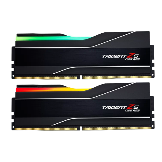 Memory G.SKILL Trident Z5 Neo RGB Black 64GB(2x32GB) DDR5 6000MHz CL26 - AMD EXPO