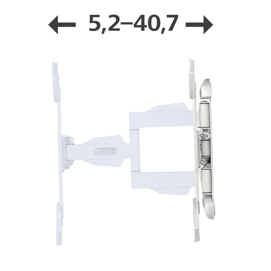Hama TV Wall Bracket, Swivel, Tilt, Pull-out, 165 cm (65