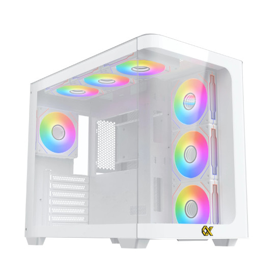 Xigmatek кутия Case EATX - Pano Arctic - 7 ARGB Fans Xigmatek кутия Case EATX - Pano Arctic - 7 ARGB Fans