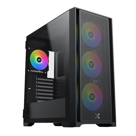 Xigmatek кутия Case EATX - Master X II - 4 ARGB Fans
