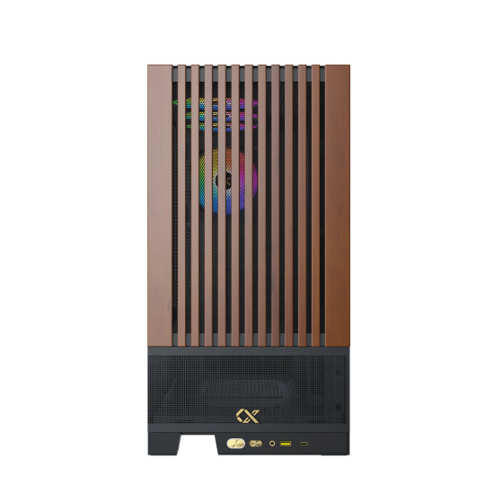Xigmatek кутия Case EATX - Endorphin WD, Addressable RGB, Wood Xigmatek кутия Case EATX - Endorphin WD, Addressable RGB, Wood