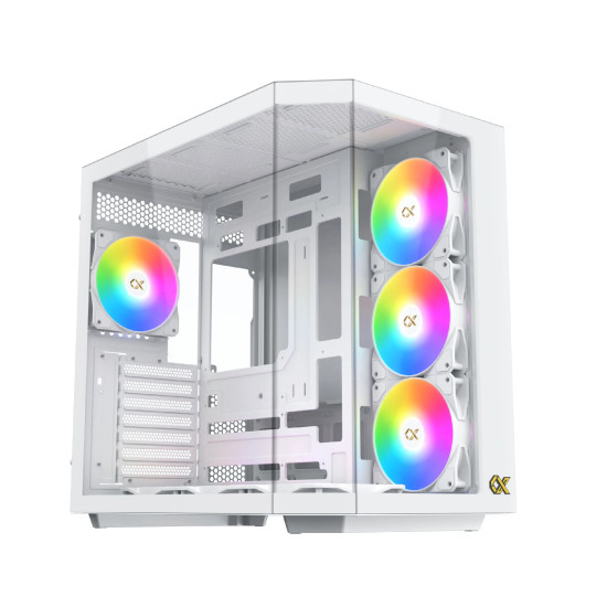 Xigmatek кутия Case EATX - Cubi II Arctic - 7 ARGB Fans Xigmatek кутия Case EATX - Cubi II Arctic - 7 ARGB Fans
