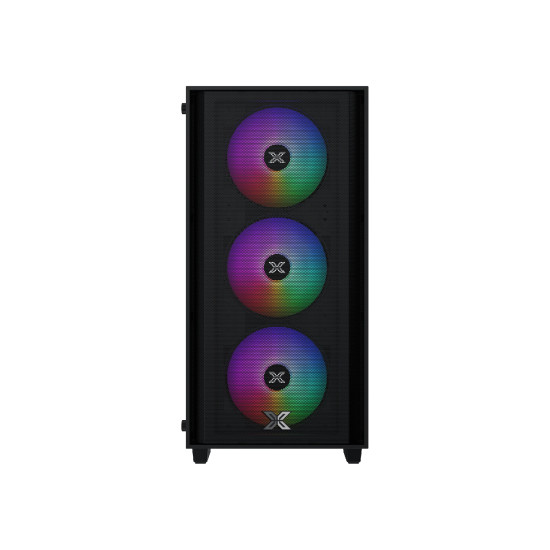 Xigmatek кутия Case mATX - NYX Air II - 4 ARGB Fans