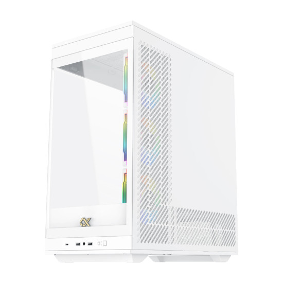 Xigmatek кутия Case EATX - Meta Arctic - 4 x 120 mm ARGB fans