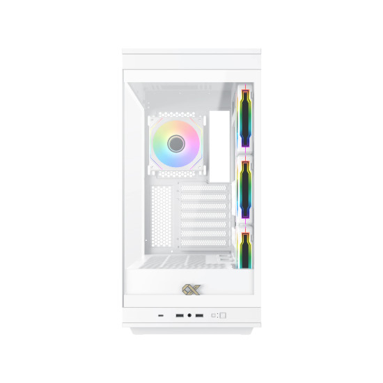 Xigmatek кутия Case EATX - Meta Arctic - 4 x 120 mm ARGB fans