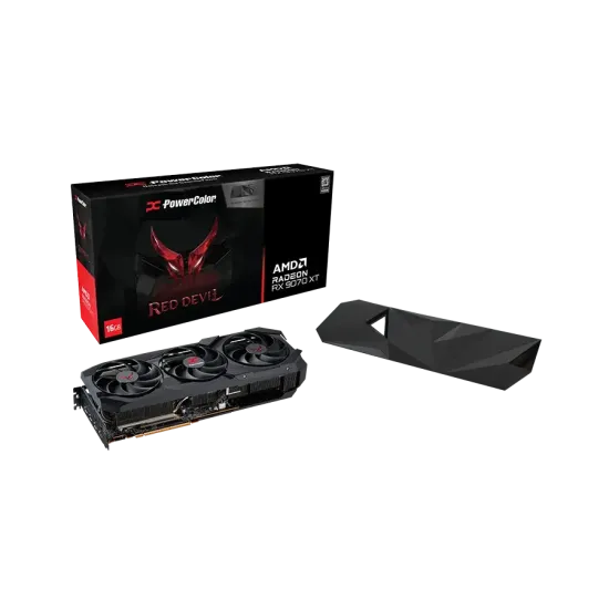 Graphic card PowerColor Radeon RX 9070 XT Red Devil 16GB GDDR6 Backplate Special Edition
