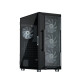Zalman кутия Case ATX - i3 NEO ARGB Black - Mesh, aRGB, Tempered Glass