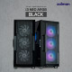 Zalman кутия Case ATX - i3 NEO ARGB Black - Mesh, aRGB, Tempered Glass