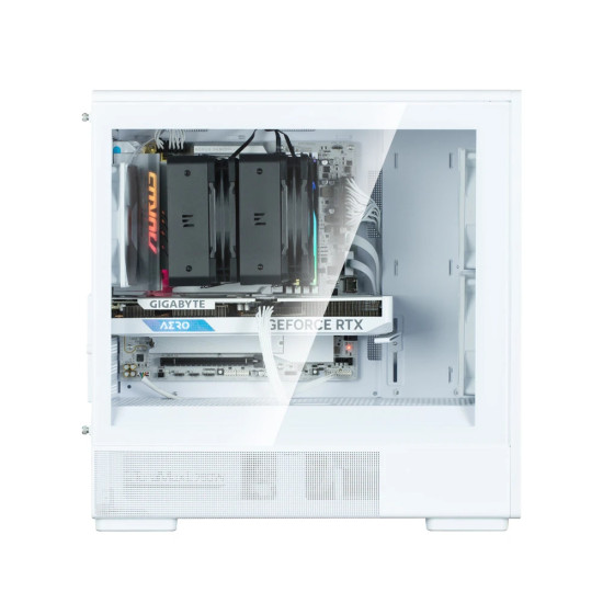 Zalman кутия Case mATX - P10 NAMU WHITE - Wood, USB-C