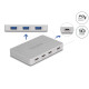 Delock Hub USB-C, 7 ports, 3x USB-A 5 Gbps,  3x USB-C, 1xUSB-C PD 85 W