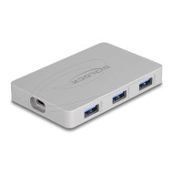 Delock Hub USB-C, 7 ports, 3x USB-A 5 Gbps,  3x USB-C, 1xUSB-C PD 85 W