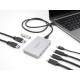 Delock Hub USB-C, 7 ports, 3x USB-A 5 Gbps,  3x USB-C, 1xUSB-C PD 85 W