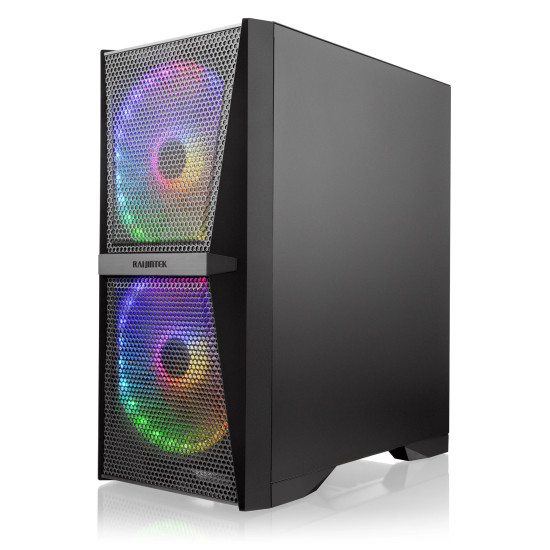 Raijintek кутия Case ATX - SILENOS MS PRO - 2 x 200 mm ARGB Fans