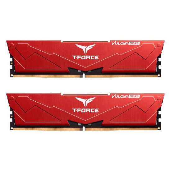 Memory Team Group T-Force Vulcan Red DDR5 32GB (2x16GB) 6000MHz CL30