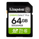 Memory card Kingston Canvas Select Plus SD 64GB