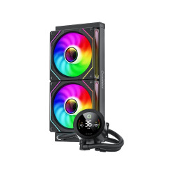 Gamemax водно охлаждане Water Cooling IceBurg 240 Digital Black - Addressable RGB