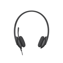 LOGITECH HEADSET WIRED USB-A MIC