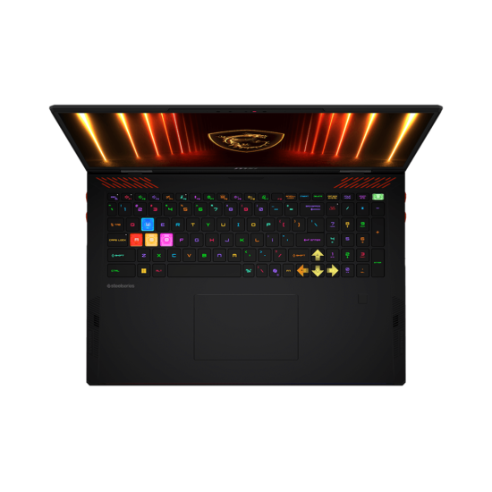 MSI R9-9 64G RTX5080 2TB_SSD 18 UHD+ 120HZ WIN11_HOME M2 PCI-E BLACK BACKLIT