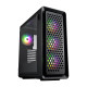 FORTRON CASE ATX MID TOWER BLACK
