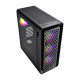 FORTRON CASE ATX MID TOWER BLACK