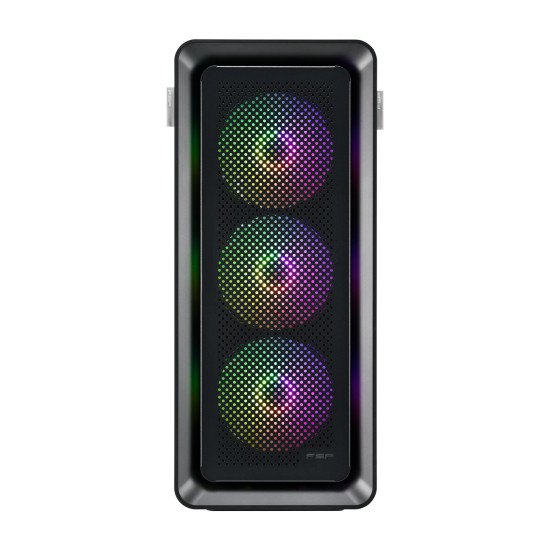 FORTRON CASE ATX MID TOWER BLACK