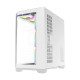 Gamemax кутия Case ATX - HYPE-A White - 4 x 120 mm Addressable RGB fans