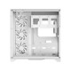 Gamemax кутия Case ATX - HYPE-A White - 4 x 120 mm Addressable RGB fans