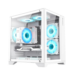 Gamemax кутия Case mATX - Infinity Mini White