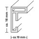 Hama “Chiaro” Plastic Frame, steel, 21 x 29.7 cm, DIN A4