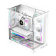 Gamemax кутия Case ATX - Infinity Pro White - 5 x 120 mm Addressable RGB fans