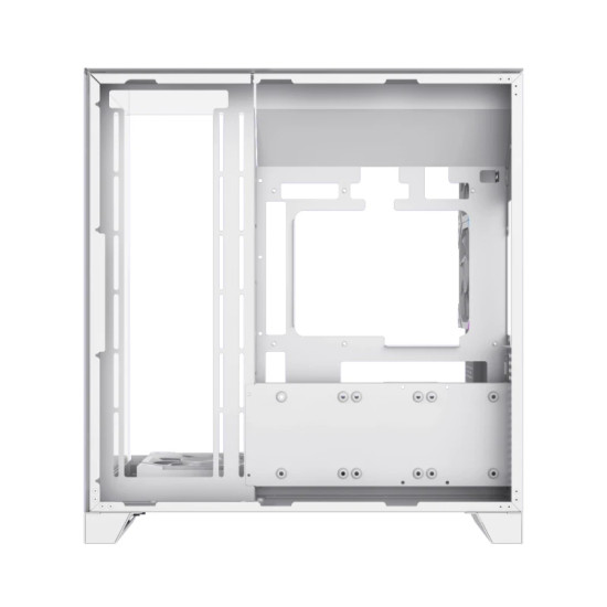 Gamemax кутия Case ATX - Infinity Pro White - 5 x 120 mm Addressable RGB fans