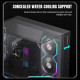Gamemax кутия Case ATX - Infinity Pro Black - 5 x 120 mm Addressable RGB fans
