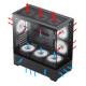 Gamemax кутия Case mATX - Vista MB Gamemax кутия Case mATX - Vista MB