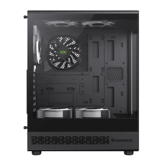 Gamemax кутия Case ATX - Vista COC AB - 5 x 120 mm A-RGB Fans, MB Plate COC Fan Gamemax кутия Case ATX - Vista COC AB - 5 x 120 mm A-RGB Fans, MB Plate COC Fan