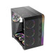 1stPlayer кутия Case ATX - VT7-BK - USB-C, Mesh, A-RGB