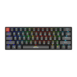 Marvo механична геймърска клавиатура Gaming Mechanical keyboard Saber 61 KG933G - 61 keys, Red Switches [Linear]