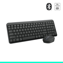 Wireless Keyboard and Mouse Logitech MK250 Graphite - BG Cyrilic Layout