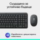 Wireless Keyboard and Mouse Logitech MK250 Graphite - BG Cyrilic Layout