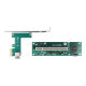 Delock Riser card PCI Express Card x 1 към 1 x PCI 32 Bit Slot с кабел 60 cm