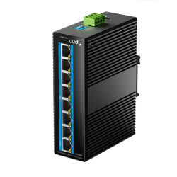 Cudy IG1008P Industrial 8-Port 10/100/1000M PoE+ Switch 65W