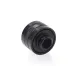 Compression fitting Alphacool Eiszapfen PRO 16mm HardTube Fitting G1/4 - Deep Black (6 pcs)