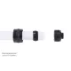 Compression fitting Alphacool Eiszapfen PRO 16mm HardTube Fitting G1/4 - Deep Black (6 pcs)