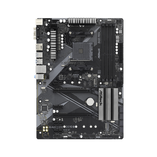 ASROCK B450 4xDDR4  6xSATA3  RAID HDMI DP  VGA 2xM2 GLAN        2xPCIEx16 4xPCIEx1