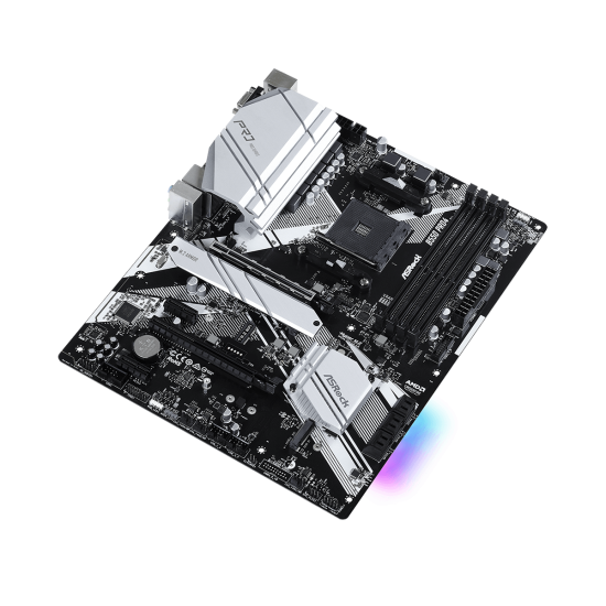 ASROCK B550 4xDDR4  6xSATA3  RAID HDMI        VGA   2xM2 GLAN        2xPCIEx16 2xPCIEx1