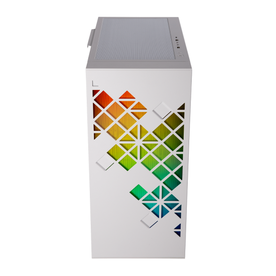 BITFENIX CASE E-ATX MID TOWER WHITE