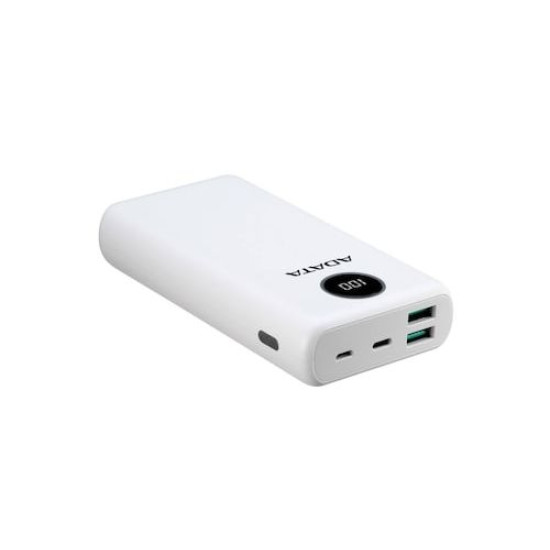 ADATA POWER BANK 20000MAH USB TYPE-C WHITE ADATA POWER BANK 20000MAH USB TYPE-C WHITE