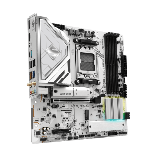 ASROCK B850 4xDDR5  4xSATA3  RAID HDMI DP            3xM2 GLAN        1xPCIEx16 1xPCIEx1 WiFI