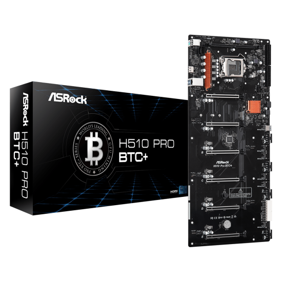 ASROCK  H510 1xDDR4  1xSATA3           HDMI                 1xM2 GLAN        6xPCIEx16       BTC