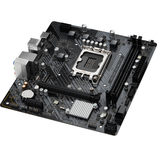 ASROCK H610 2xDDR5  4xSATA3            2xHDMI              1xM2 GLAN        1xPCIEx16 1xPCIEx1