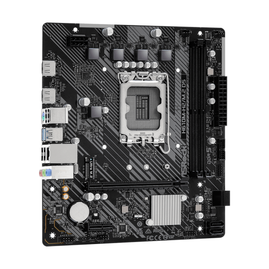 ASROCK H610 2xDDR5  4xSATA3            2xHDMI              1xM2 GLAN        1xPCIEx16 1xPCIEx1